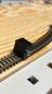 Preview: 4 x Gleisklemmen Spur N / H0e - zum Verlegen von Flexgleis Code 55, Code 80