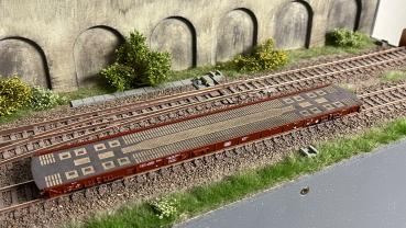 Rollende Landstraße Auflage ( Lasercut )