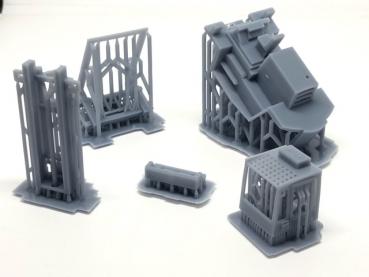 3D Druckteilesatz Funktionsmodell Kalmar Stapler